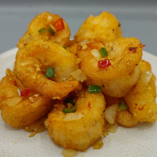 Golden Flower Salt and Pepper Butterflied Prawns Alt